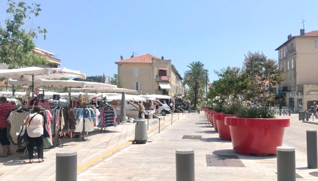Steps To The Beach Apart In Cannes With Parking Exterior foto